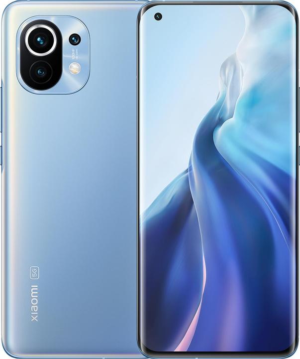 Xiaomi Mi 11 (128 GB, Horizon Blue, 6.81", Dual SIM, 108 Mpx, 5G)
