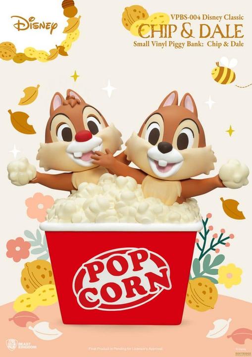 Beast Kingdom Disney Piggy Bank tirelire Chip & Dale 24 cm