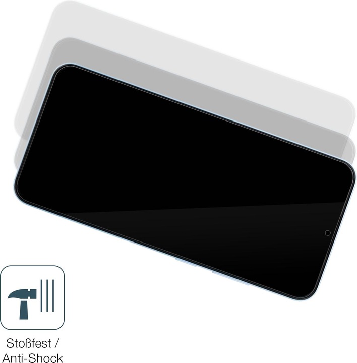 Actual product image Dipos Anti-Shock Screen Protector Clear (1 Piece, Blackview S6)