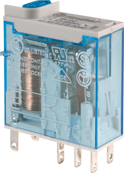 Produktbild Finder Relais 8A 12VDC 2-Wechsler
