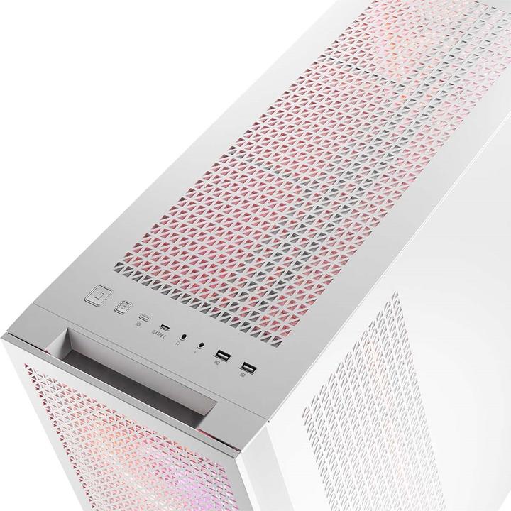 Actual product image Modecom Volcano Expanse T Apex ARGB biała (Mini-ITX, ATX)