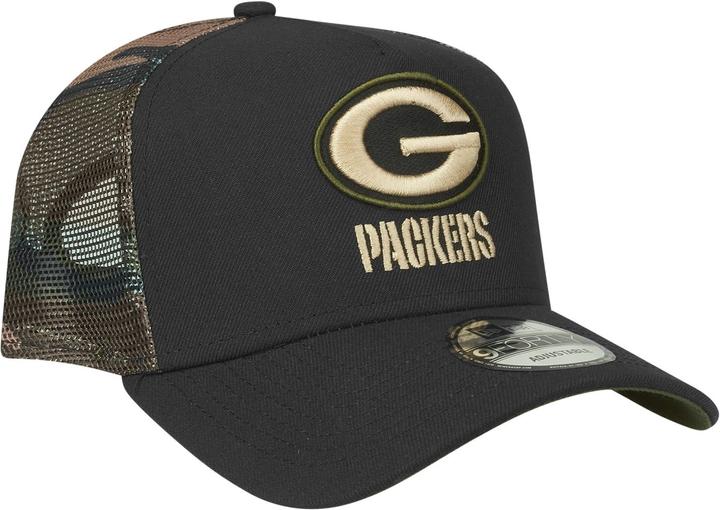 Produktbild New Era Snapback Trucker Cap - Green Bay Packers wood camo (One Size)