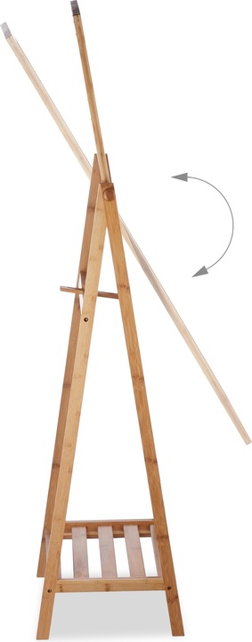 Actual product image Relaxdays Bamboo (40 x 36 x 159.5 cm)