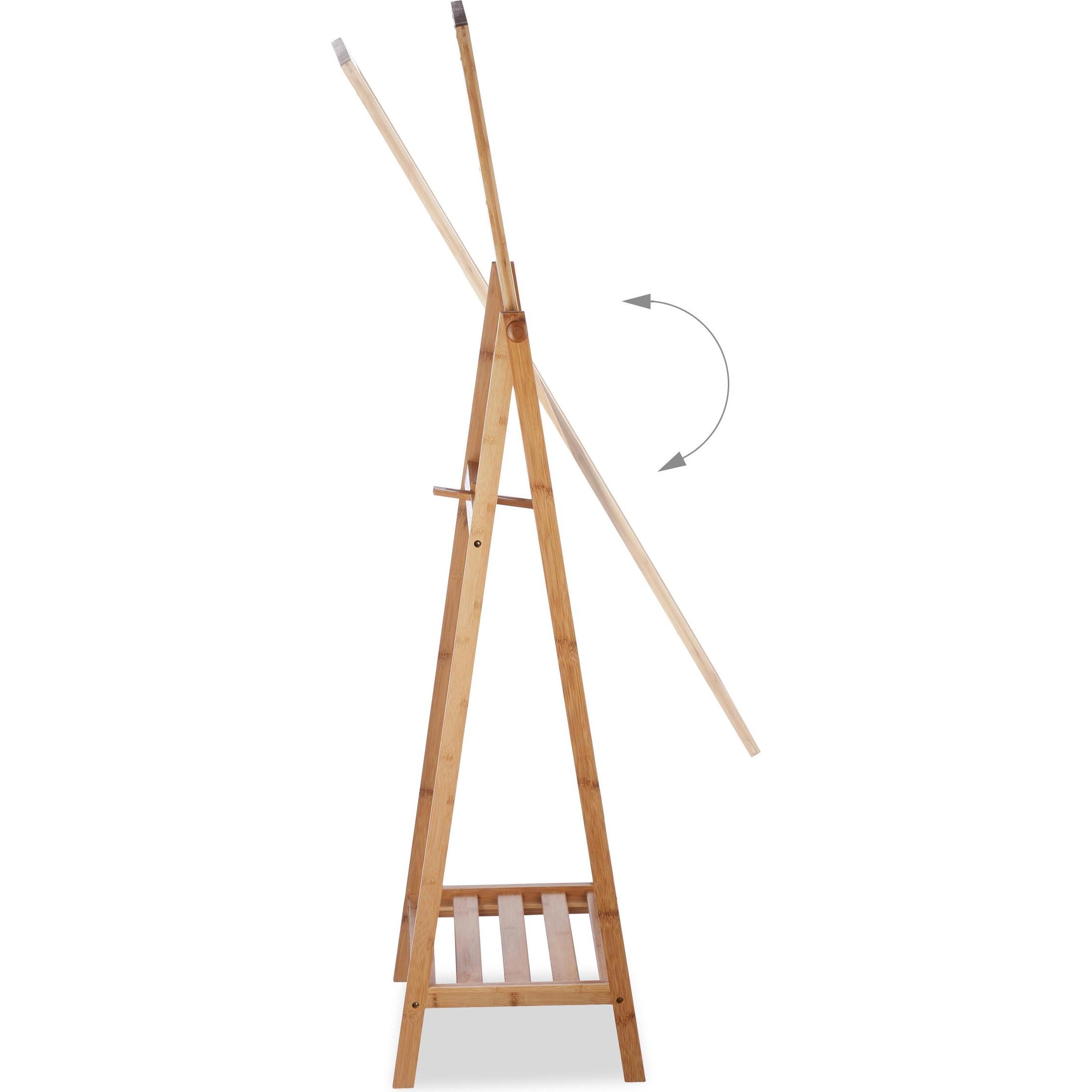 Thumbnail - Relaxdays, Spiegel, Bambus (40 x 36 x 159.5 cm)