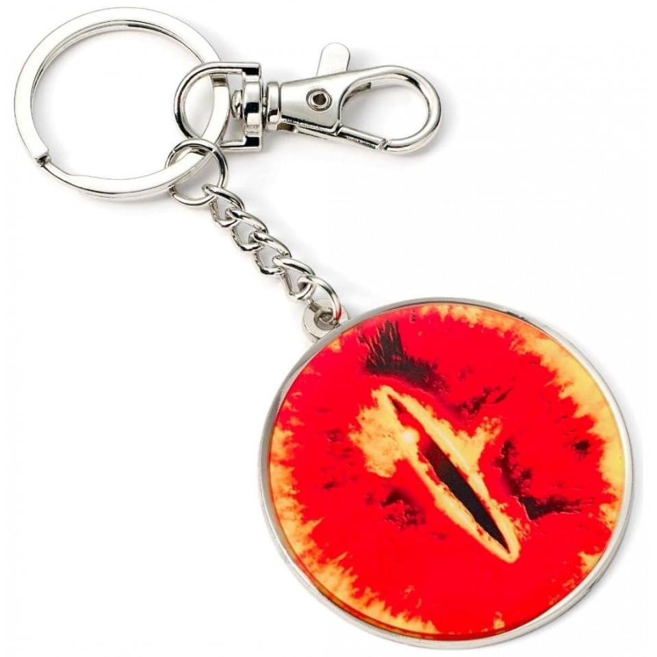 Carat, Schlüsselanhänger, LE SEIGNEUR DES ANNEAUX - Oeil de Sauron - Porte-clés, Rot