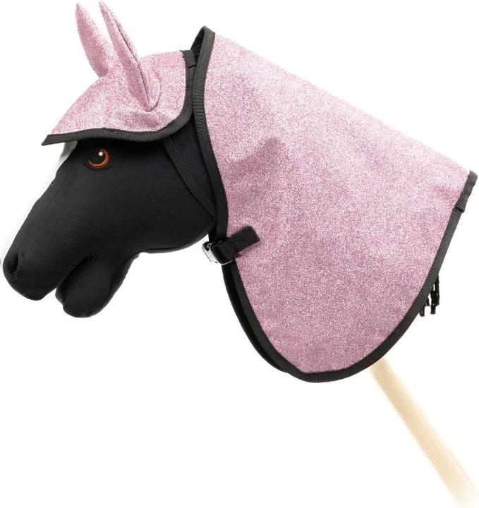 My Hobby Horse - Rug & ear bonnet pink glitter (MHH022002)