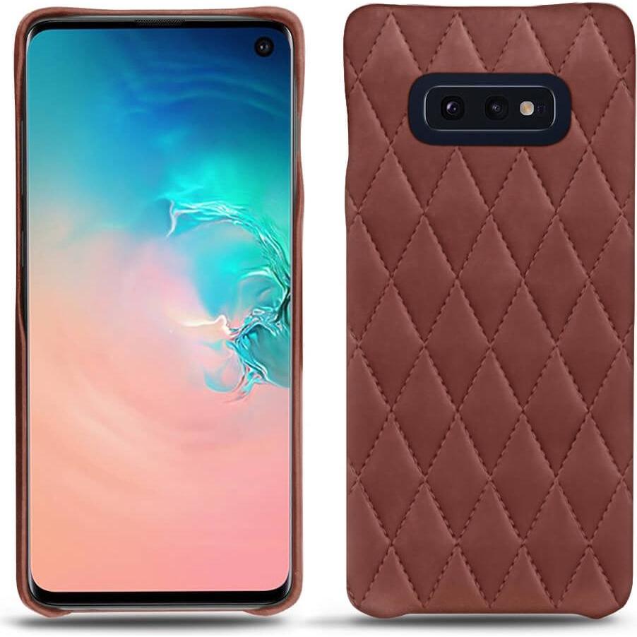 Noreve Lederschutzhülle (Samsung Galaxy S10e), Smartphone Hülle, Rot