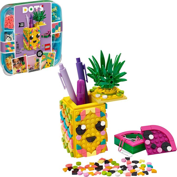 Produktbild LEGO Ananas Stiftehalter (41906, LEGO Dots)