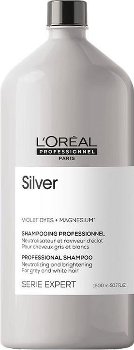 Immagine prodotto L'Oréal Paris Shampoo Silver Gloss Protect System (Shampoo liquido, 1500 ml)