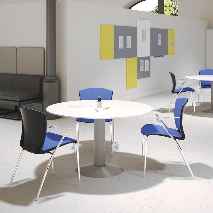 Image du produit Rocada 2 sièges visiteurs RD-966/3 bleu tissu