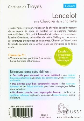 Produktbild Lancelot ou Le chevalier de la charrette (Französisch, Chrétien de Troyes, 2022)
