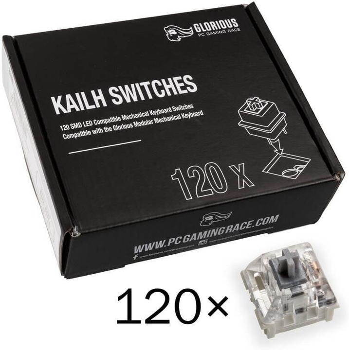 Glorious PC Gaming Race Kailh Speed Silver