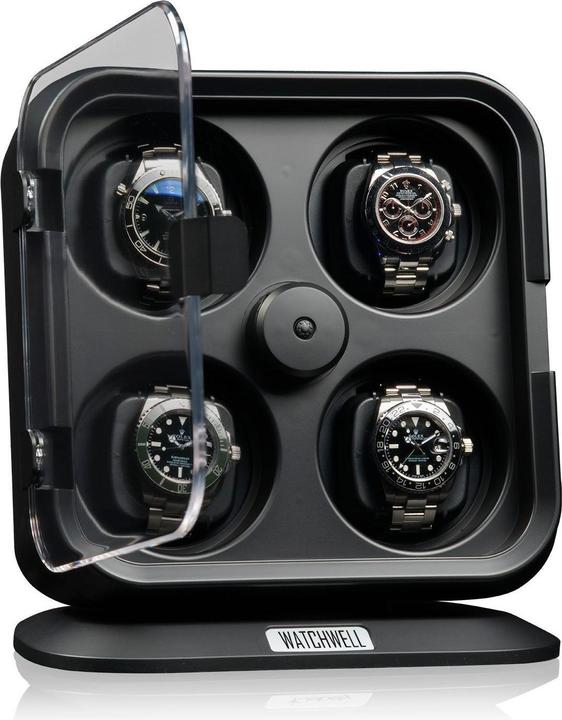 Immagine prodotto Watchwell Avvolgitore per orologi Modena - nero / illuminazione blu