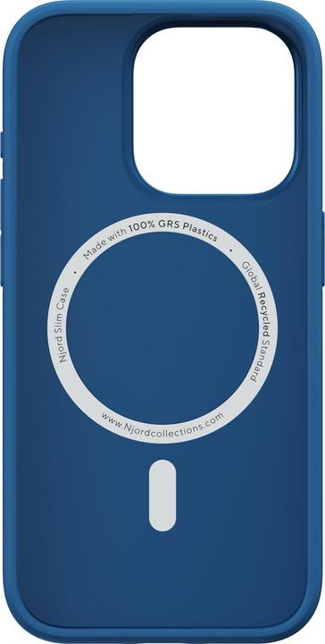 Produktbild Njord Slim Case 100% GRS MagSafe iPhone 15 Pro, Blau (Apple iPhone 15 Pro)