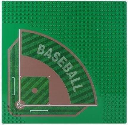 Wange Baseplate Basketballfeld 32x32 Noppen