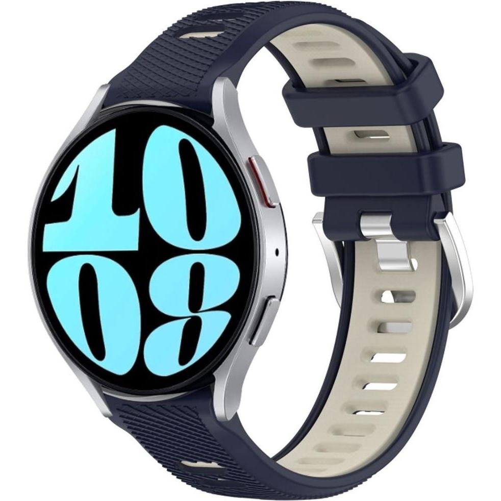 Samsung Galaxy Watch 6 Watch Strap - Midnight blue/Starlight, Cinturini per orologi, Blu