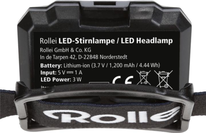 Image du produit Rollei Lampe frontale à LED