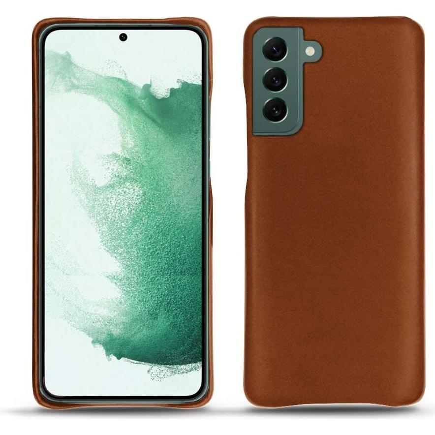 Noreve Lederschutzhülle (Samsung Galaxy S22+ 5G), Smartphone Hülle, Braun