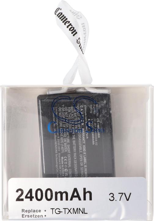 Produktbild AccuCell Akku ersetzt Teleradio 22.381.2 (3.70 V, 2400 mAh)