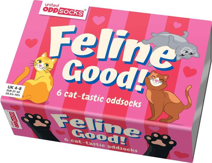 Produktbild United Oddsocks Feline Good (3er Pack, 37 - 42)