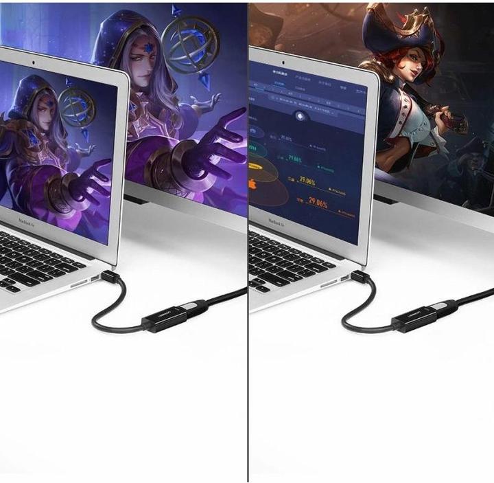 Actual product image Ugreen Mini Display Port to HDMI Adapter Converter 1080P (HDMI, Mini DP, 14 cm)