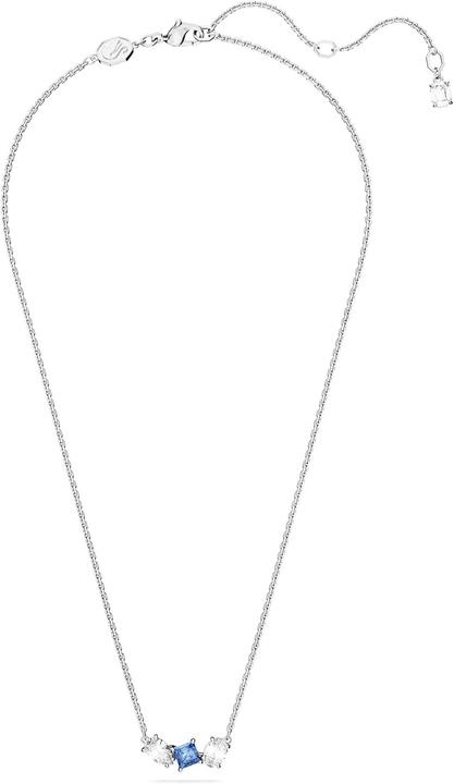 Productafbeelding Swarovski Mesmera Ketting Diverse Sneden Blauw (Swarovski metaal, 38 cm)