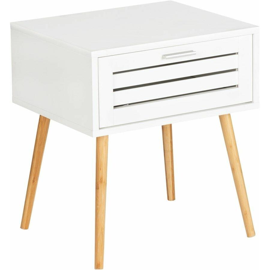 Wenko, Couchtisch + Beistelltisch, Finja Beistelltisch Holz braun 45,0 x 38,0 x 50,0 cm