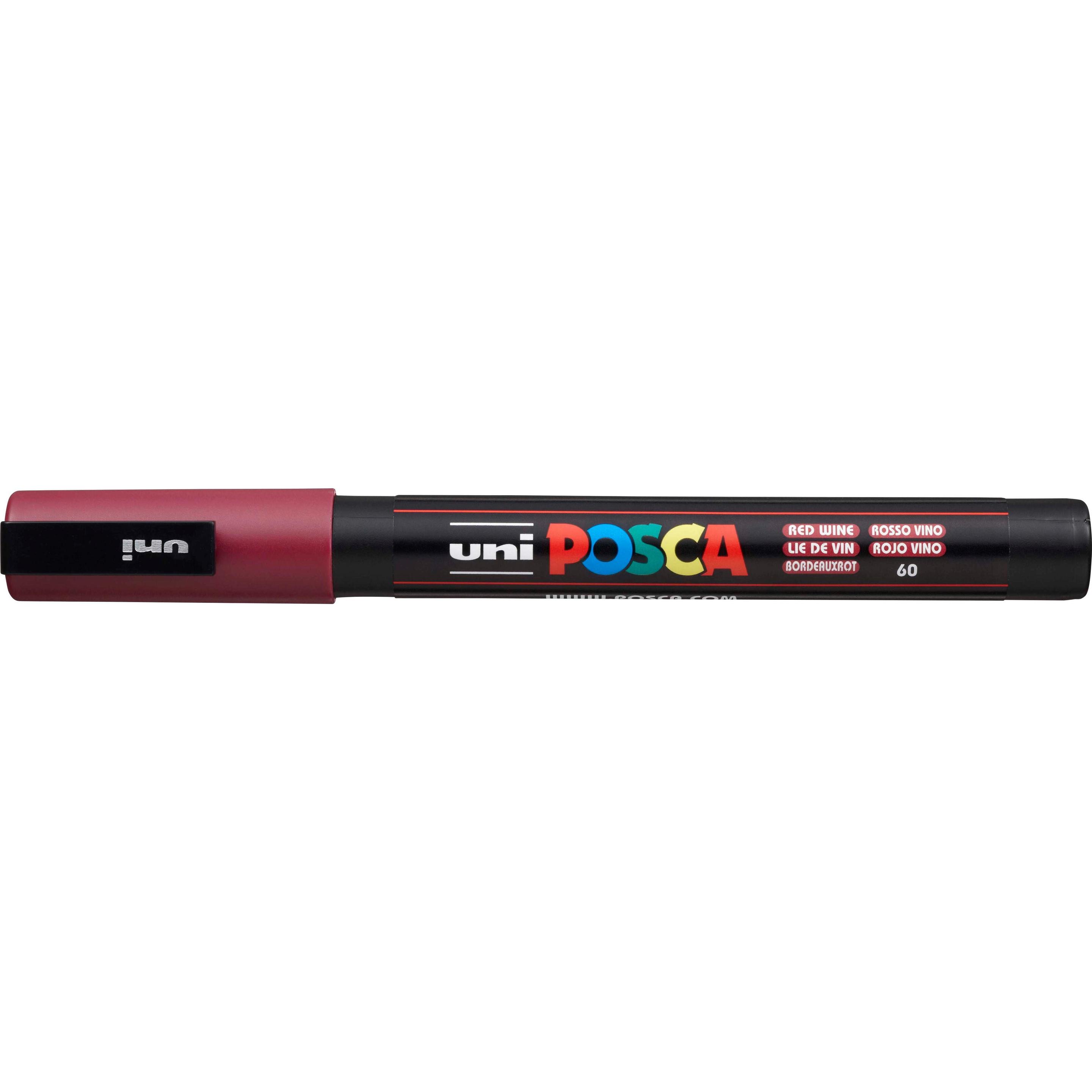 Thumbnail - Posca, Marker, Marker PC-3M Rundspitze (Rot, 1.30 mm, 1 x)