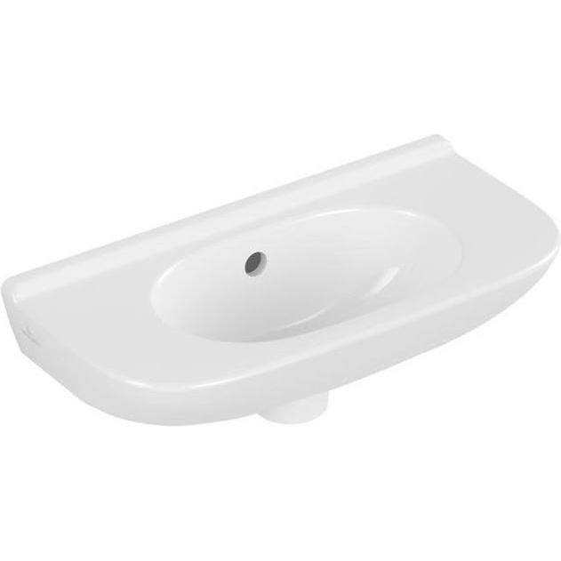 Villeroy & Boch, Waschbecken, V&B Handwaschbecken Compact O.NOVO 500x250mm mit ÜL we (250 mm, 500 mm)