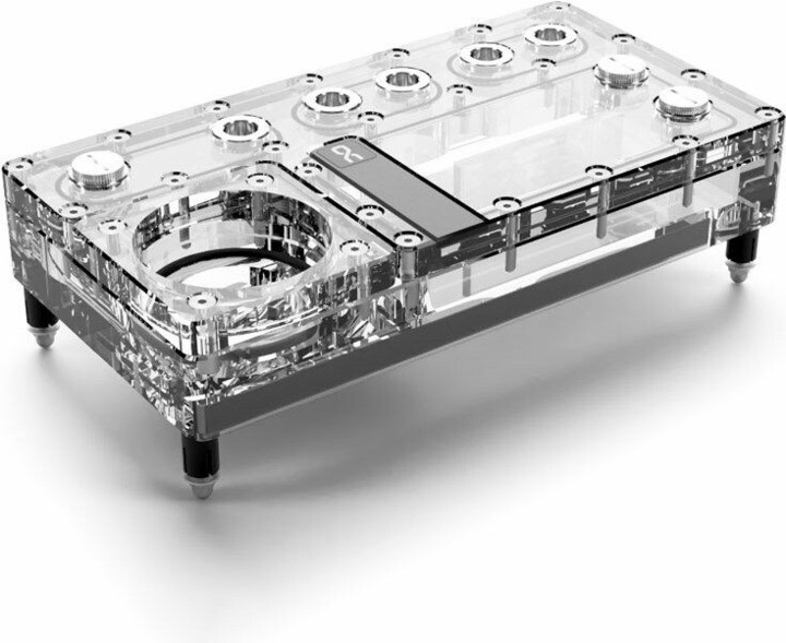 Actual product image Alphacool Core Distro Plate 240 Left VPP/D5