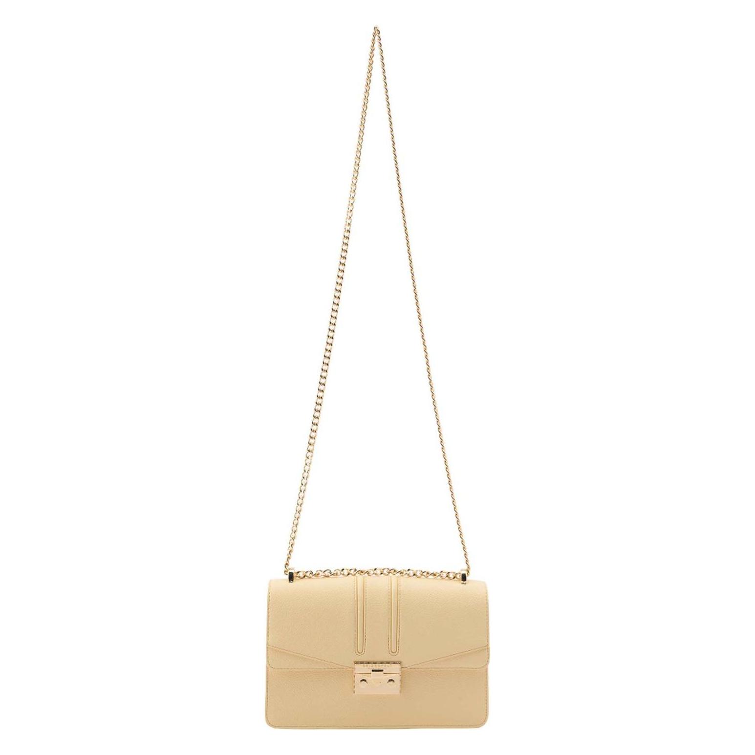 Seidenfelt, Damen, Handtasche, Roros East-West Bag, Gelb