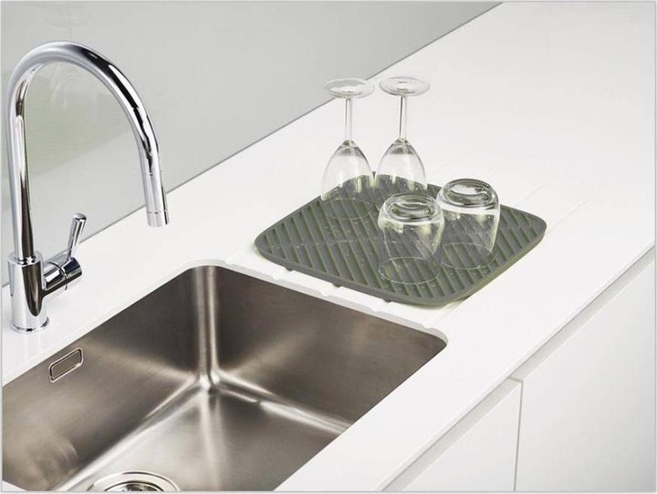 Produktbild Joseph Joseph Flume Abtropfmatte gross, grau, 31.4x43.4 cm