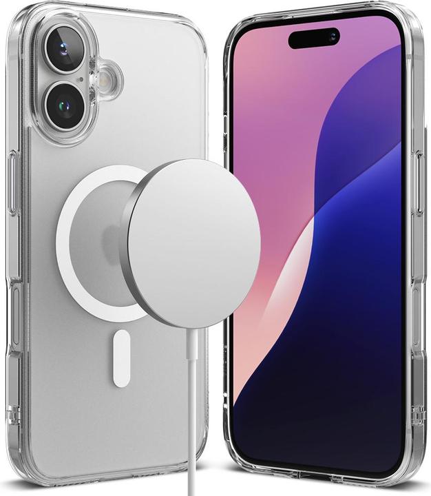 Image du produit Ringke Case for iPhone 16 Plus FUSION MAGNETIC MATTE CLEAR (Apple iPhone 16 Plus)