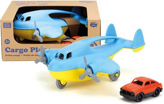 Actual product image Green Toys cargo plane with car