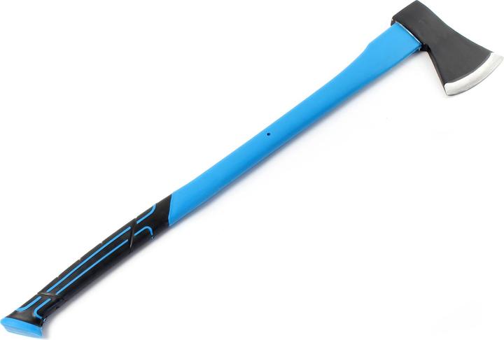 Actual product image XPOtool Set Splitting Axe 1500g and Splitting Maul 3.6kg with Fibreglass Handle Carbon Steel Blade