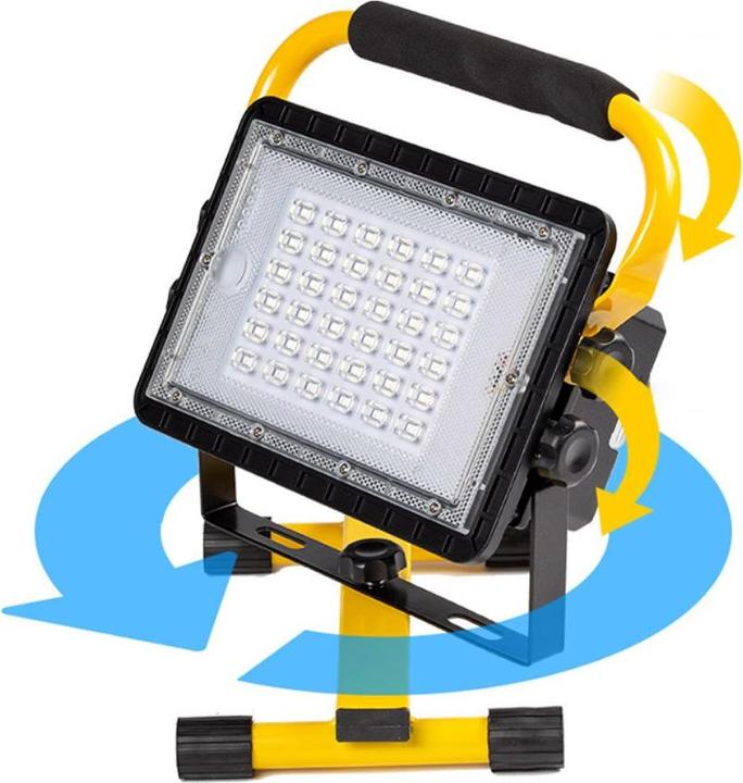 Produktbild Werkstein LED Handscheinwerfer + Powerbank Flutlicht (5000 lm)