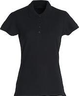 Image du produit Clique Polo femme Basic 028231, coton, noir, taille S (S)