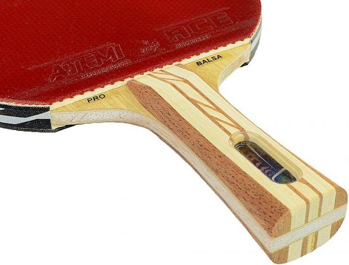 Actual product image Atemi New 4000 Pro Balsa Concave Table Tennis Racket