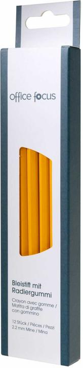 Produktbild Office focus Bleistift Focus mit Radiergummi 12 Stück (HB, 12x)