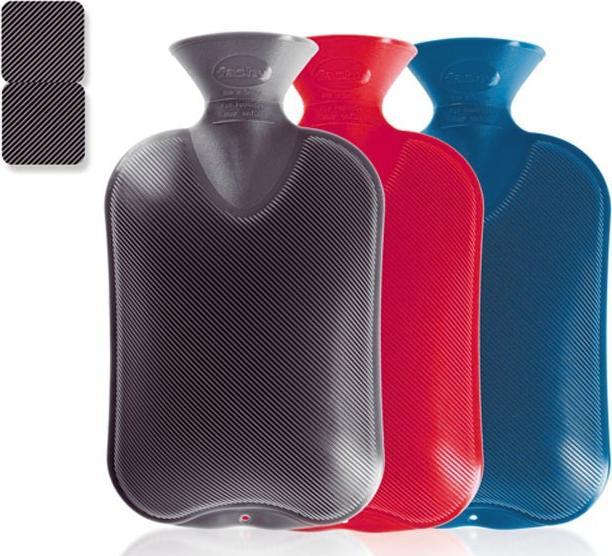 Immagine prodotto Fashy Bottiglia dell'acqua calda doppia lamella l rosso (2 l)
