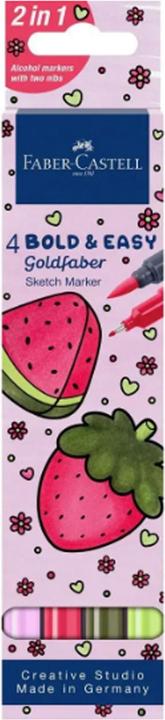 Faber-Castell Goldfaber Sketch Marker Bold Easy I. 4er Etui (4x)