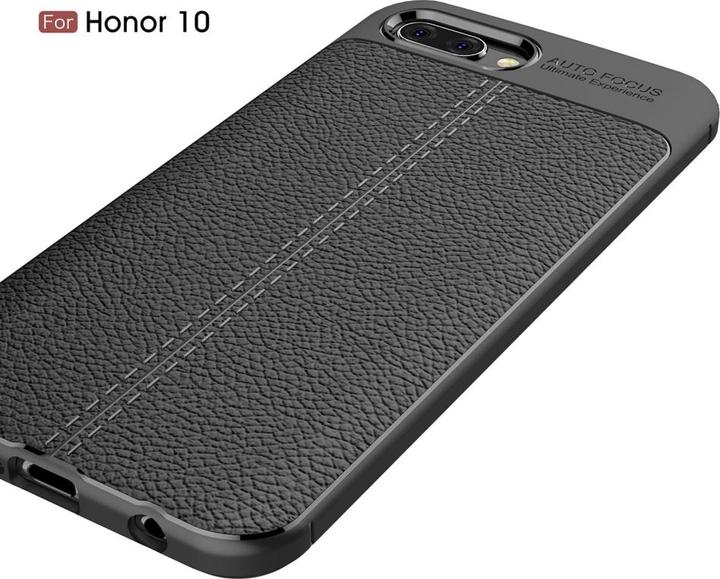 Produktbild Screenguard Honor 10 Hülle Leather Design TPU Cover