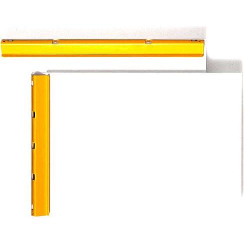 Hansa, Unterlage, Klemmbrett 21x29,7 cm (BxH) DIN A4 Aluminium grauweiss (21 x 30 cm)