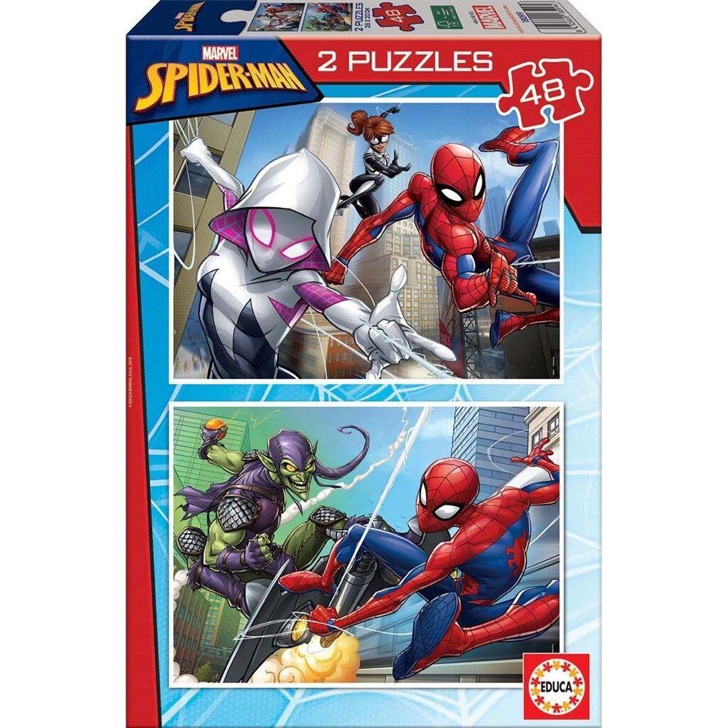 Educa Puzzle 2x48 Spider-Man G3 (48 Teile)