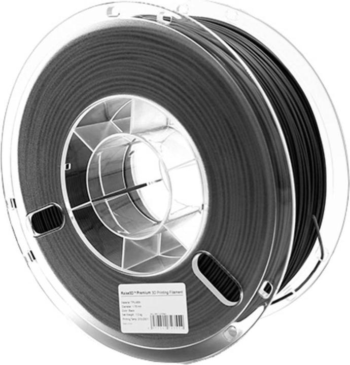 Actual product image Raise3D Filament Premium TPU-95A Black 1.0kg 1.75mm (TPU, 1.75 mm, 1000 g, Black)