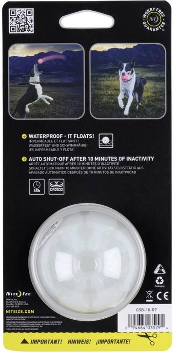 Immagine prodotto Nite Ize LED Glowstreak (Palla giocattolo per cani)