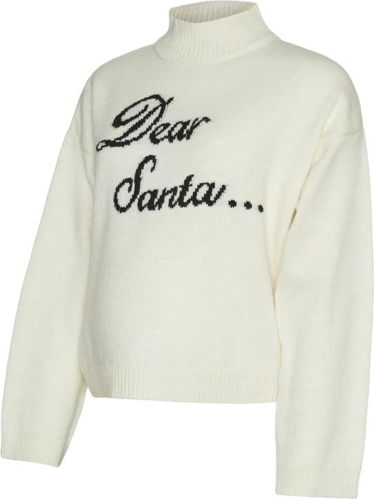 Actual product image Mamalicious Regular fit High neck Ribbed cuffs Raglan sleeves Carrier bag Knitted jumper (XL)