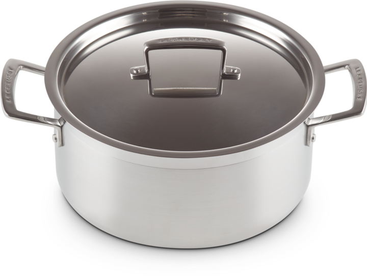 Actual product image Le Creuset 3-Ply (Pot, Stainless steel, Aluminium)