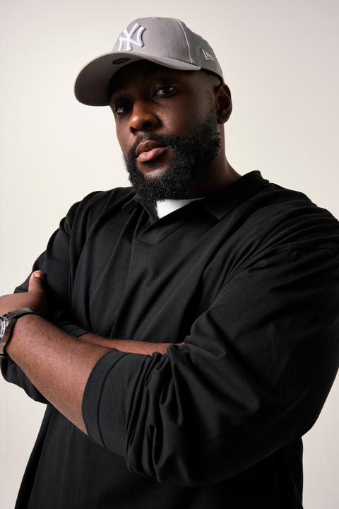 Produktbild Sthuge Langarm-Poloshirt, oversized (L)