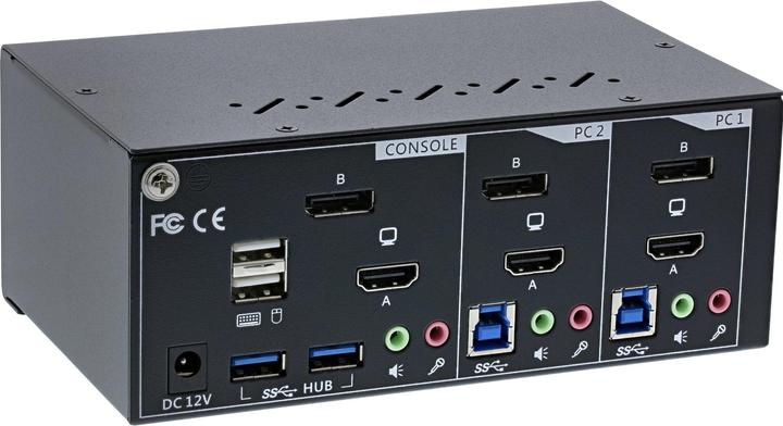 Actual product image InLine 62642I KVM Desktop Switch